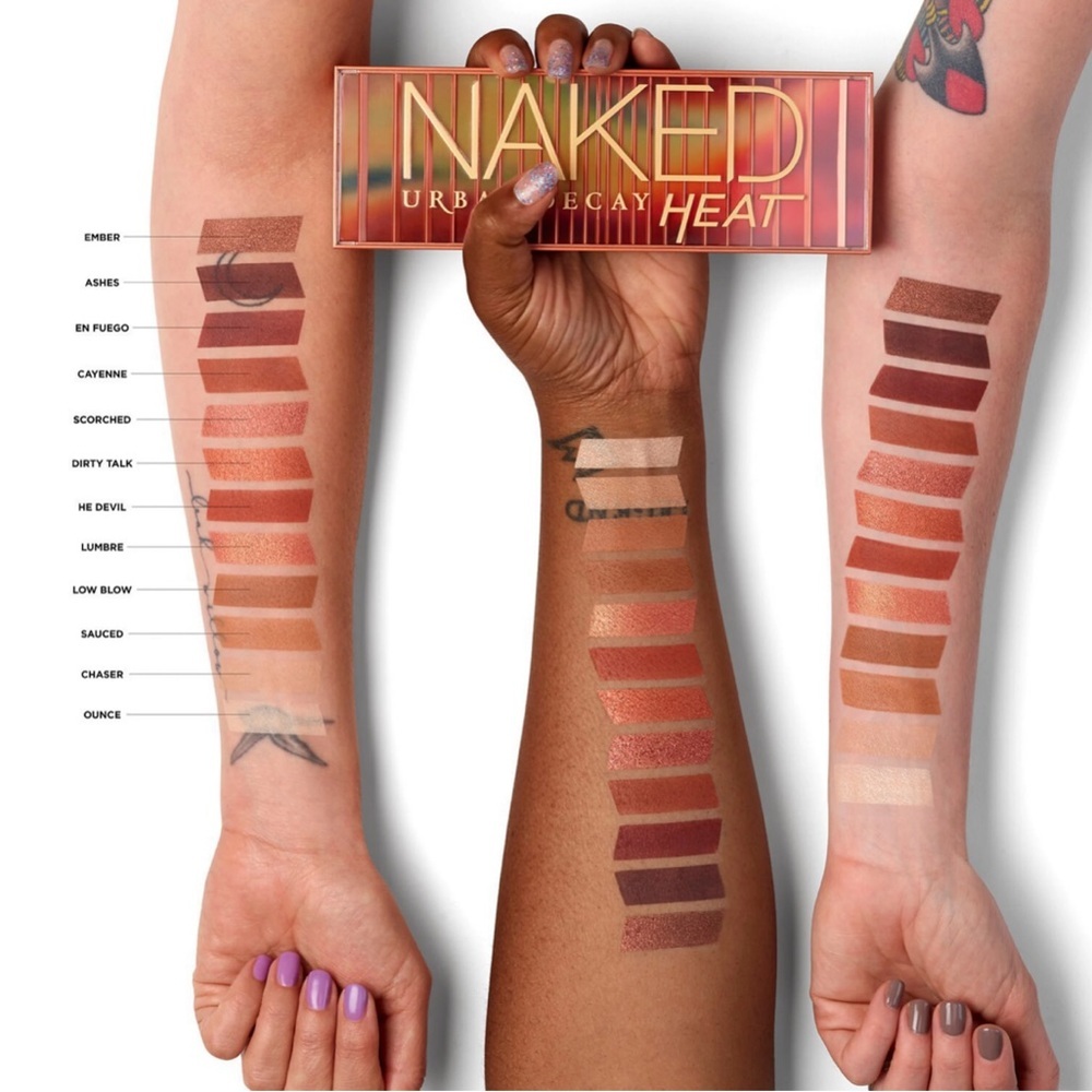 Authentic Urban Decay Naked Heat 12-Shade Eyeshadow Palette - Picture 3 of 16